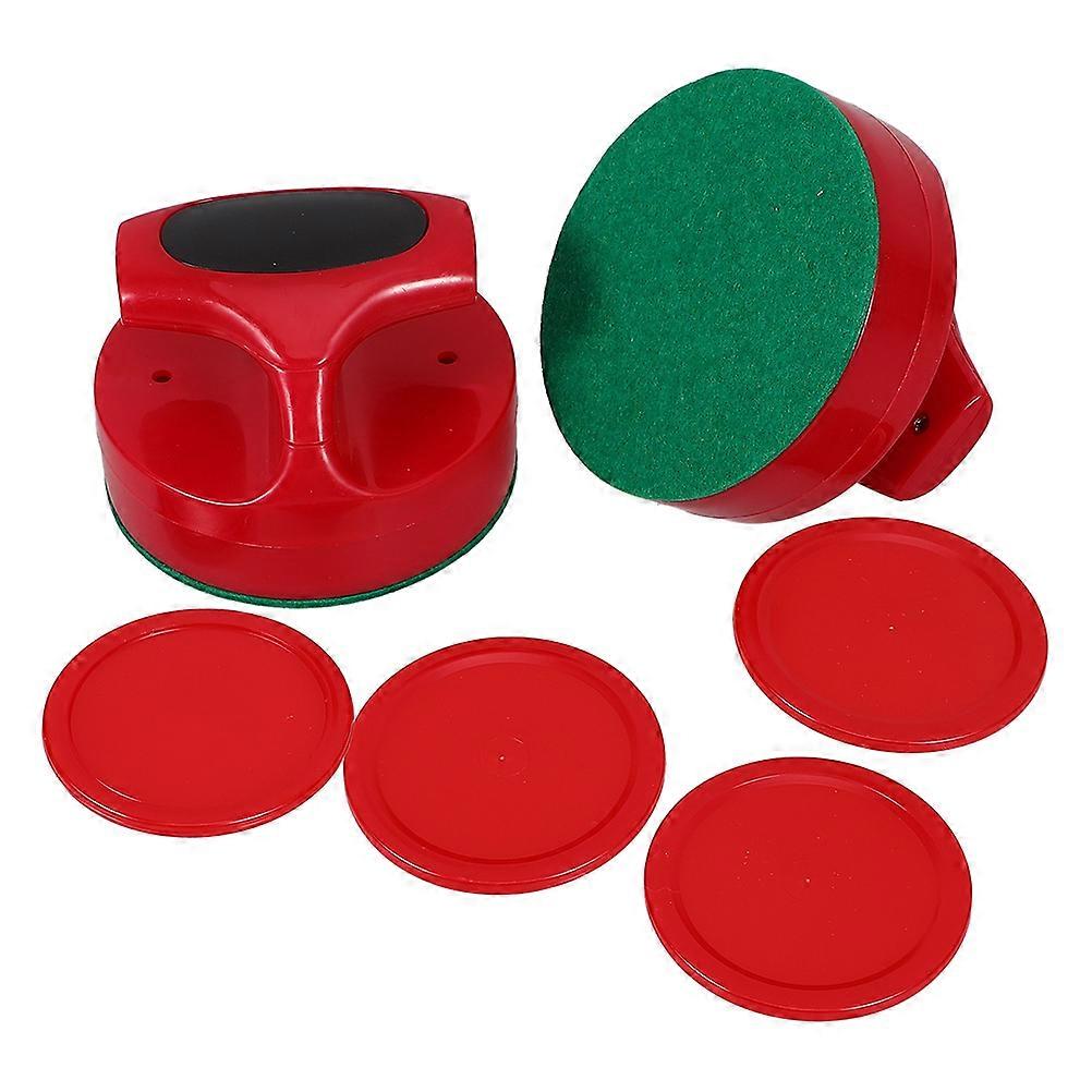 Plastic Hockey Pucks And Paddles Safety Protection Adults Air Hockey Game Tables 9.50X9.50X6.50CM 1Set