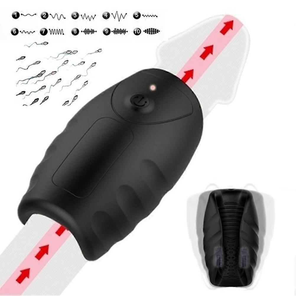 Silikonowy masażer prącia All Inclusive USB Delay Trainer dla mężczyzn