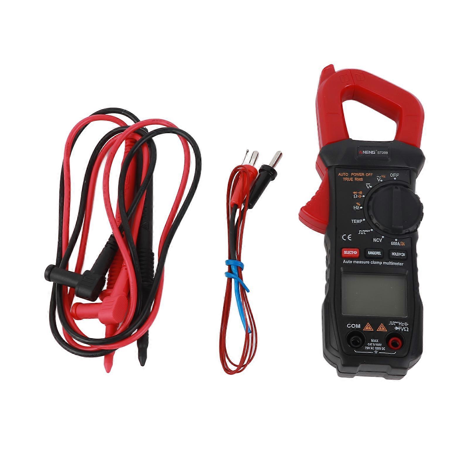 Digital Multimeter Meter 6000 Counts True RMS Amp DC/AC Current Clamp Tester Meters Voltmeter Auto Ranging LCD Display