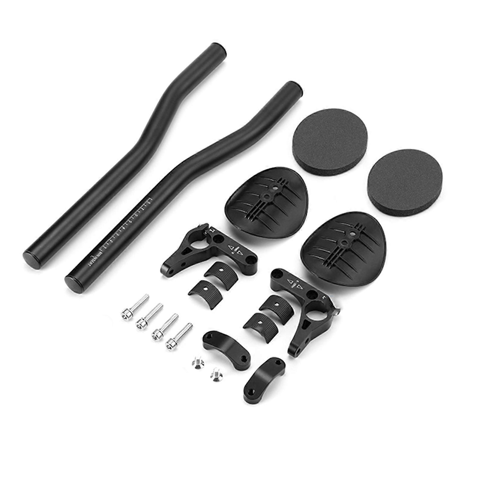 Bicycle Rest Handlebars Adjustable Bicycle Triathlon Handlebars Cycle TT Bars for Road Mountain Bike