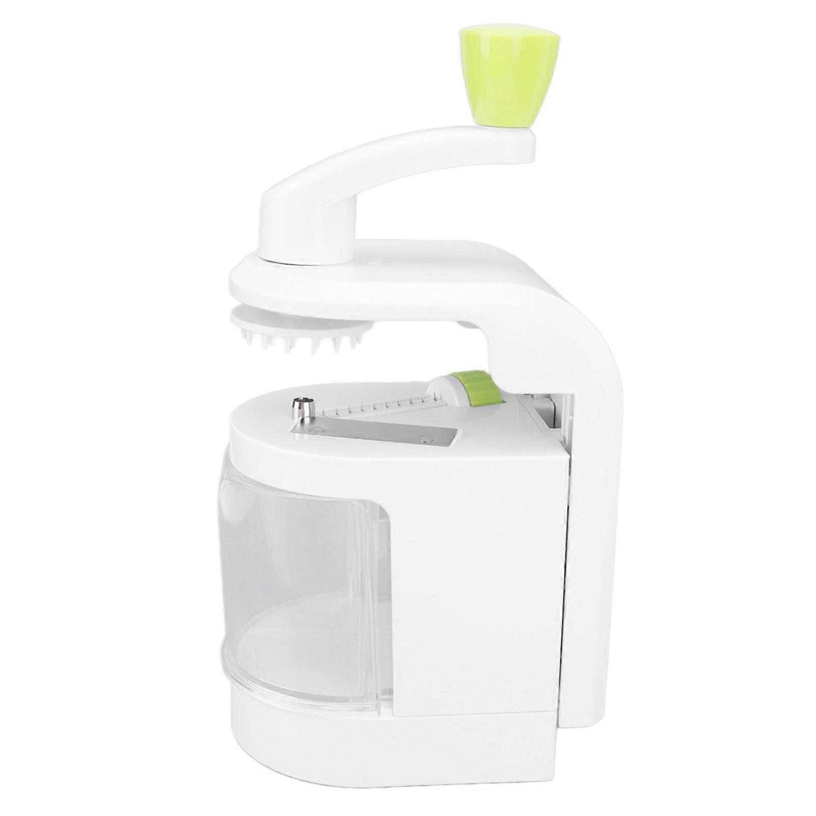 Vegetable Spiralizer Multi Function Vegetable Slicing Tool 4 In 1 Rotating Blades Hand Shredder with Strong Suction Cup