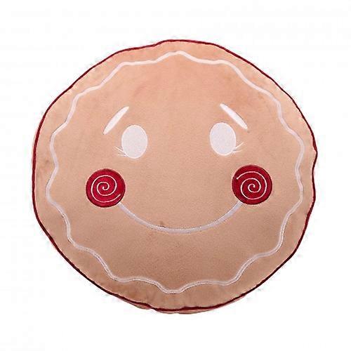 Gingerbread Man Round Cushion 40 cm