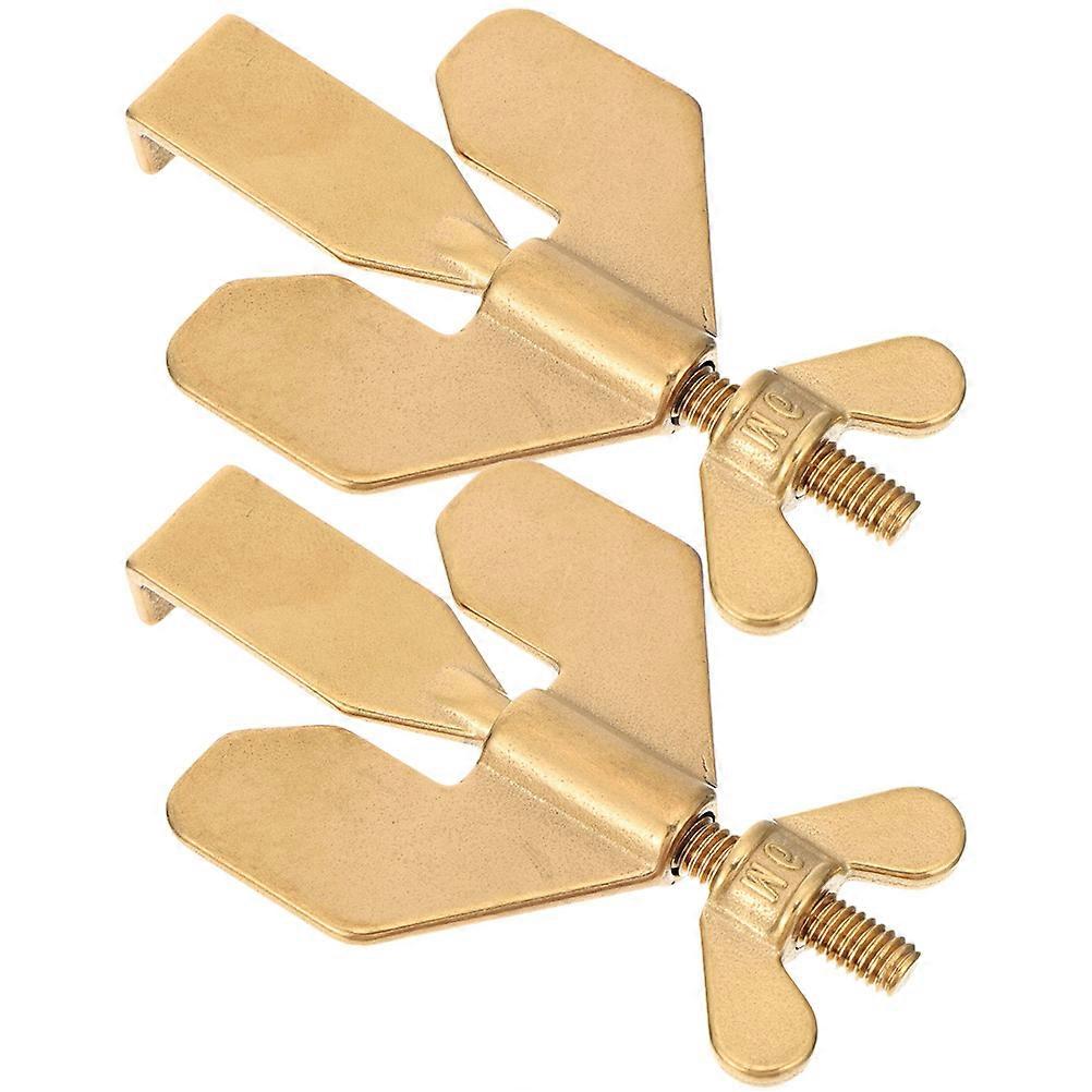 Portable Heavy Duty Door Security Lock Set for Home Travel Compact Reliable Door Stopper for Hotels Apartments 2pcs Safety Device