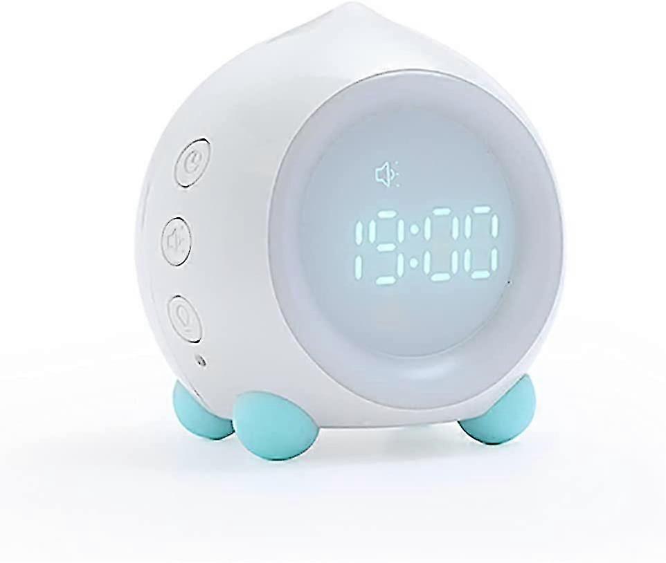 Kids Alarm Clock, Wake Up Light, Digital Clock, Nap Timer, Snooze Function