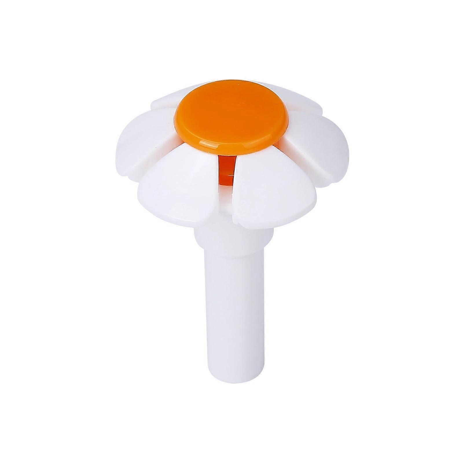 Replacement Flower Nozzle for Cat Water Fountain – Yellow and Orange Outlet Head for Automatic Water Dispenser