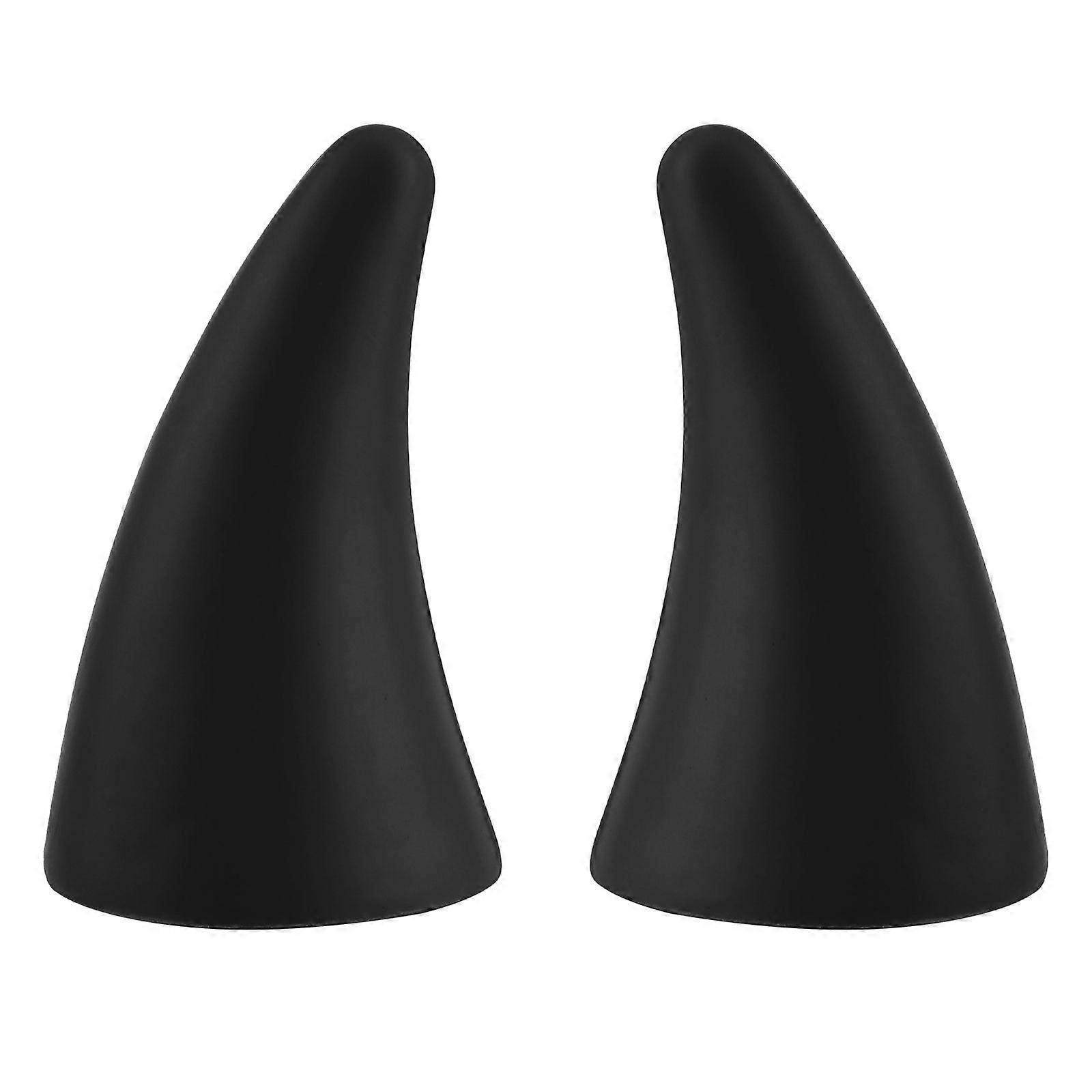 2 Pcs Car Styling Devil Horns Autocollant Pare-chocs Protecteur Automobile Décoration