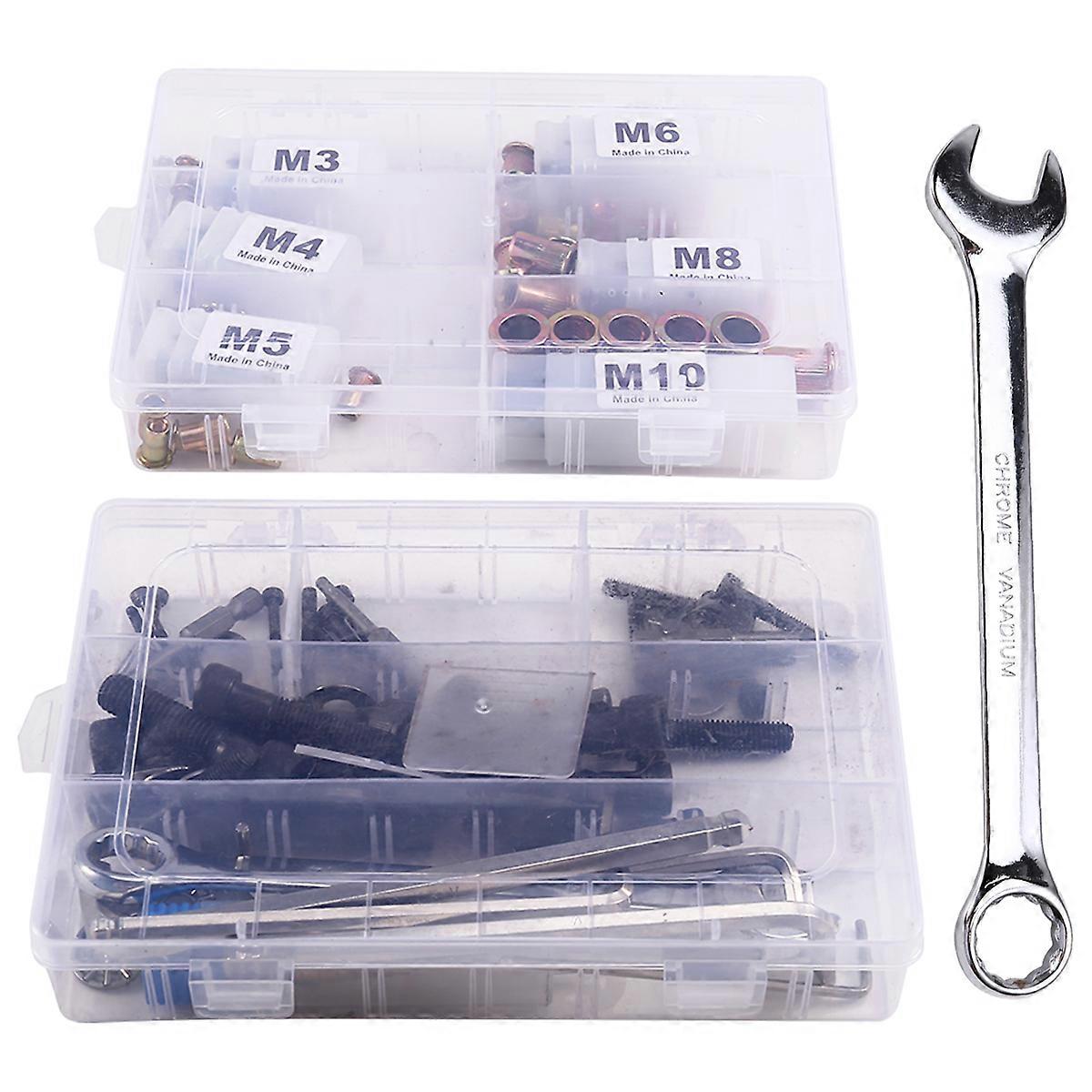 Rivet Nut Tool Riveting Manual Threaded Hand Riveter Inserts Metal License Plate Rivet or Threads for Cars Tool