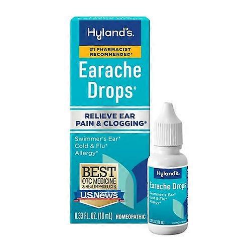 Hylands Naturals Ear Ache Drops ,0.33 Oz (Pack of 1)
