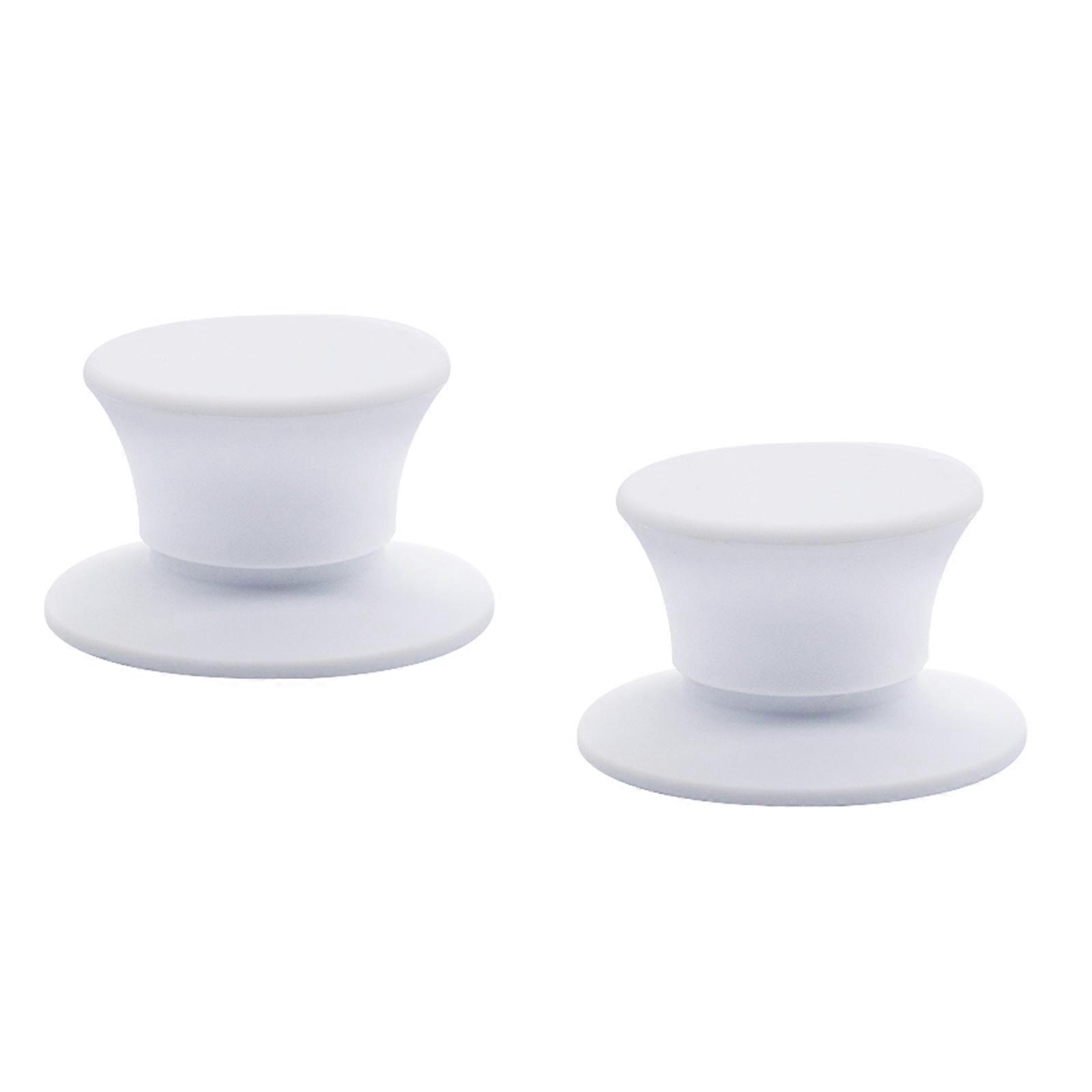 1 paire d’arbre optique en caoutchouc Diadème en caoutchouc Standard 1/4 pouce Nab Hub Adaptateur Accessoire d’équipement de sonorisation professionnel Blanc