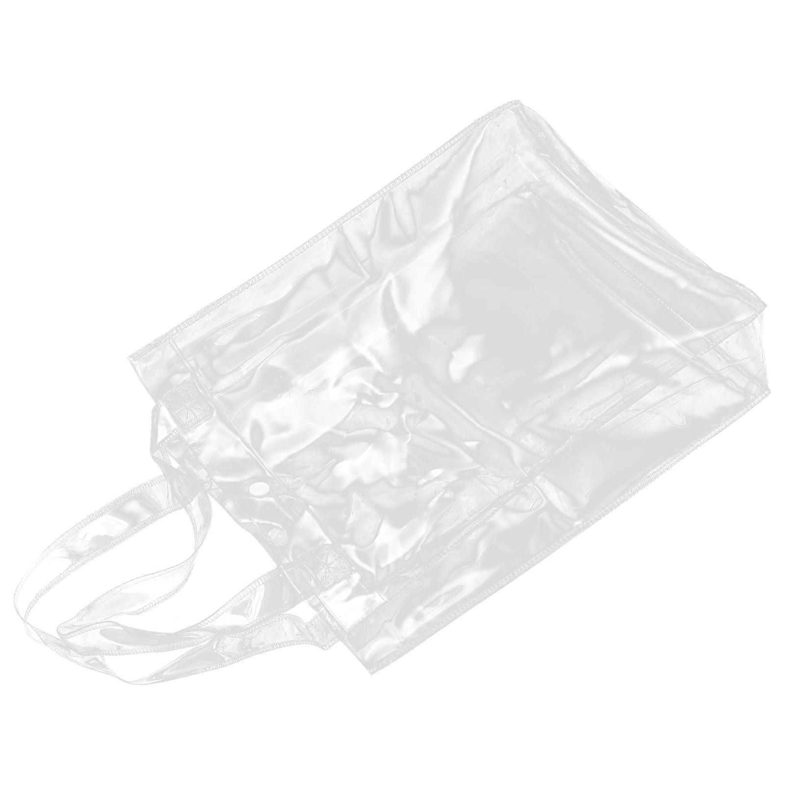 File Organizer Portable Transparent PVC File Bag for Storage