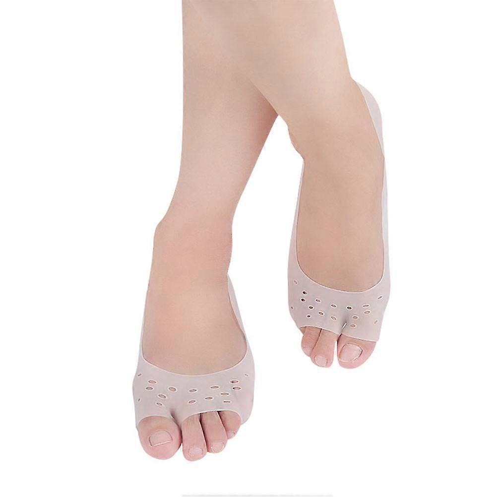 Sebs Boat Socks for Women – Open Toe Invisible Low Cut Non Slip Breathable Moisture Wicking Split Toe Socks for All Shoes