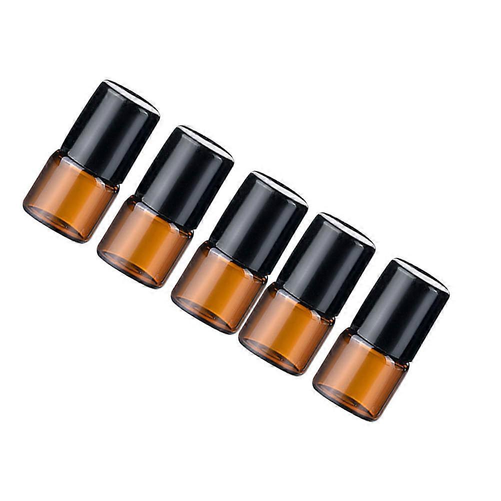 Here's a polished and professional product description for your **5pcs Portable Perfume Dispensing Roll Ball Bottles**:
**5 Pack Portable Roll On