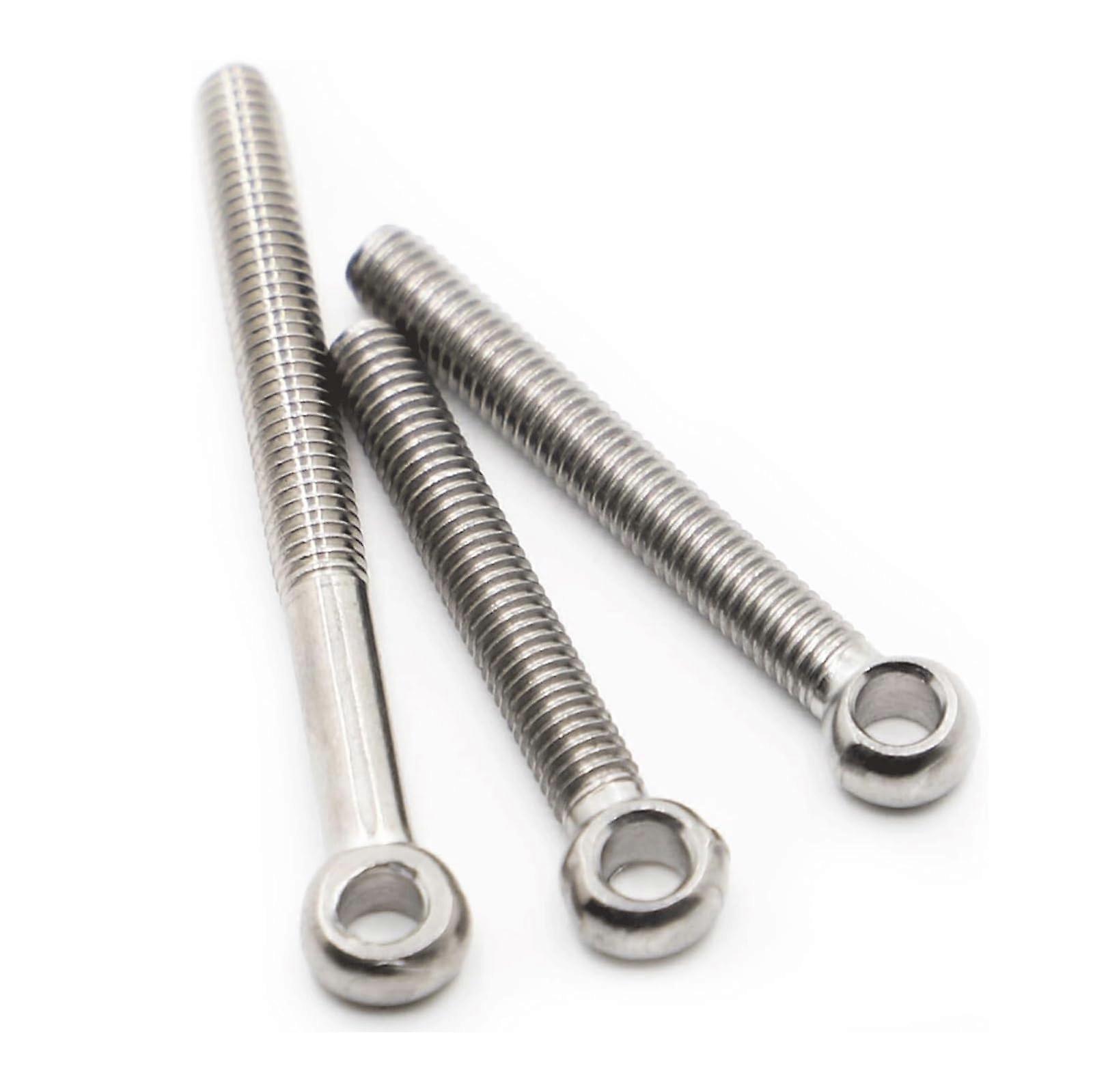 Lifting Eye Bolt M3 M4 M5 M6 M8 Lifting Eye Nuts with Nut Washers, 304 Stainless Steel
