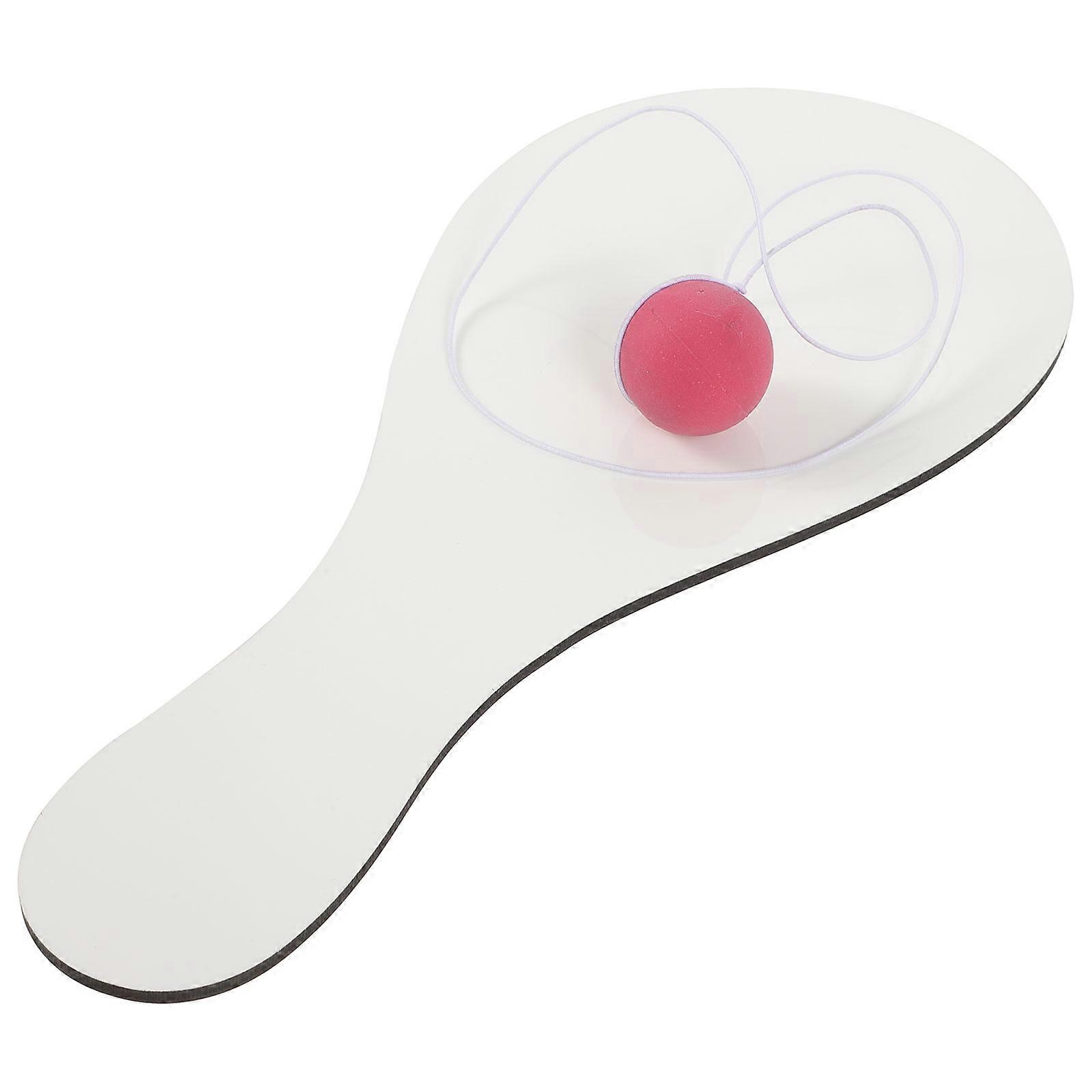 White Decorative Racket Blank for DIY Sublimation Craft Ideal for Decoration Made of Density Board