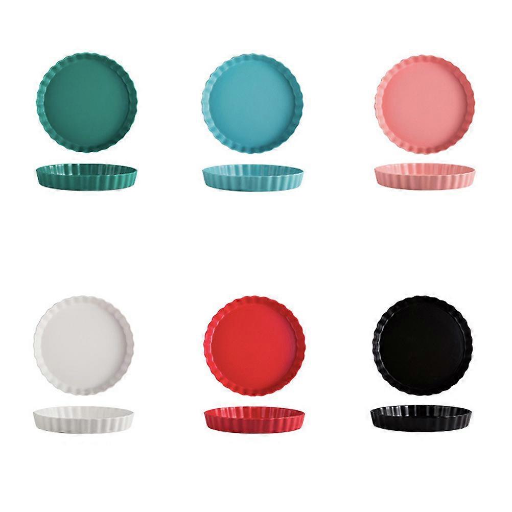 Simple Ceramic Dinner Plate for Everyday Meals and Special Occasions Black Easy to Clean Suitable