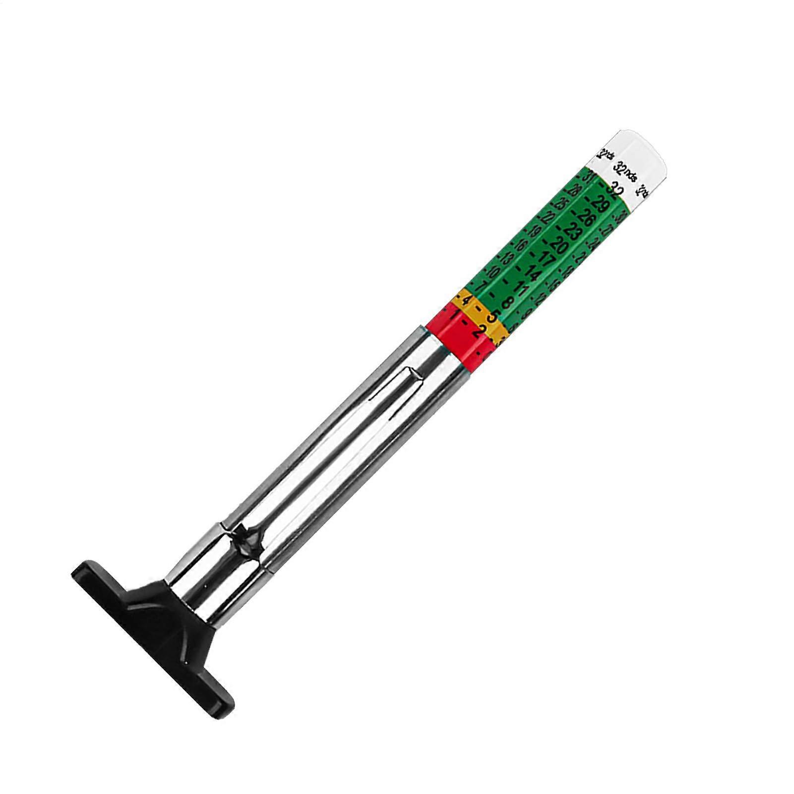Reifs Profiltiefe Gauge Tool - Accurate Tire Tread Depth Indicator for Beginners, Compact Handheld Tire Depth Reader