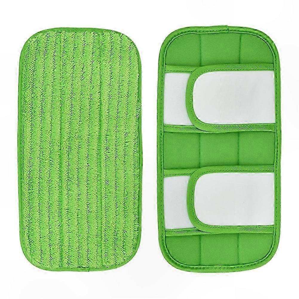 Microfiber Cleaning Cloths for Wet/Dry Use with Mop Machine Compatibility (2 Pack)