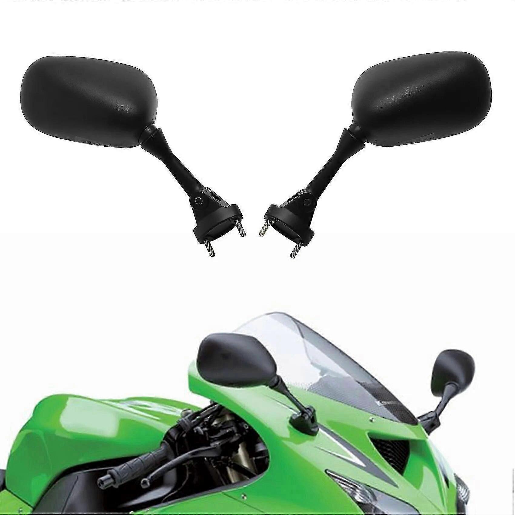 Motorcycle View Mirrors For Kawasaki Zx10r Zx-10r 2004-2010 2005 2006 2007