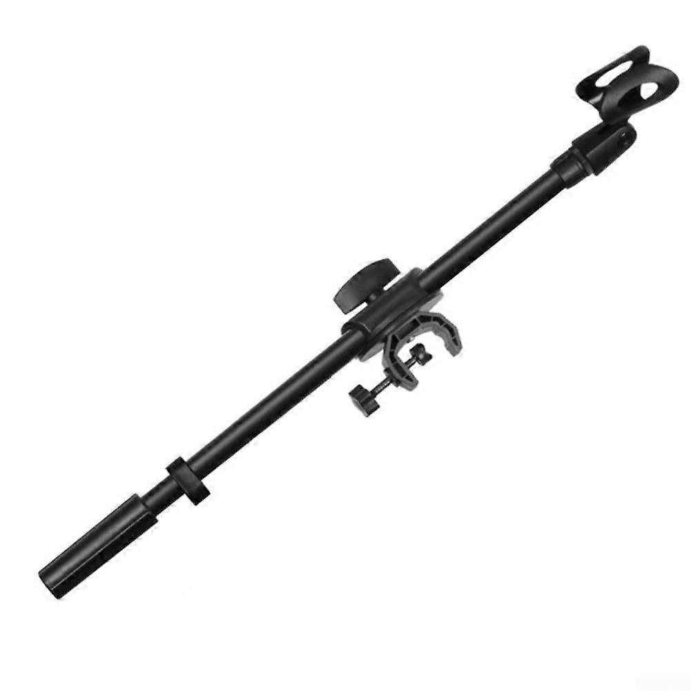 Portable Microphone Stand with Adjustable Clip, 35 cm Height, Ideal for Mobile Devices, Recordings, and Live Streaming
