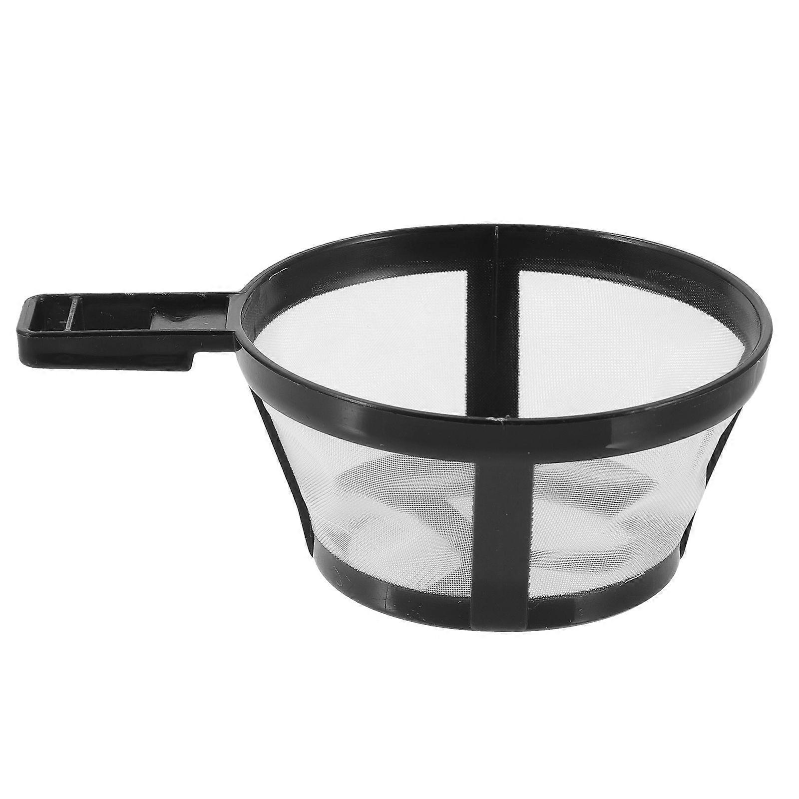Reusable Coffee Pot Filter Holder Dripper Mesh Basket with Handle Kitchen Gadgets Tools