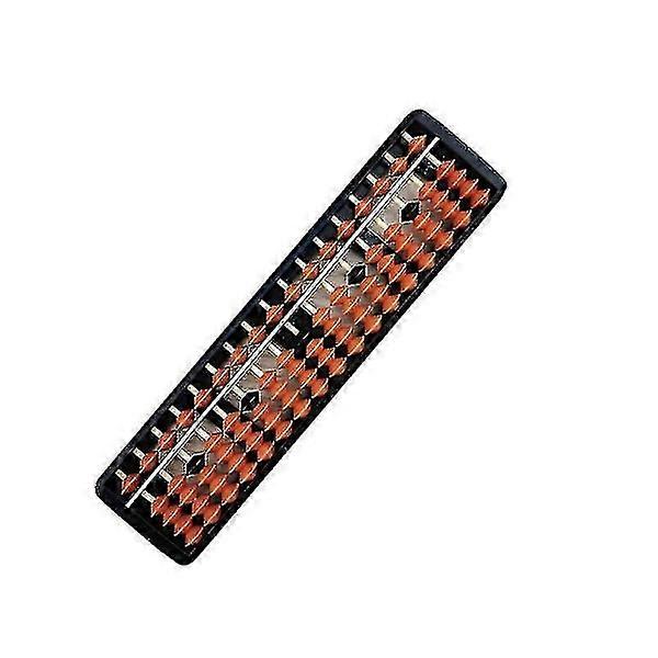 Digit Standard Abacus Soroban Professional 17 Columns (10 inch) Mathematics Calculator, Math Calculation Tool with Reset Button[D]