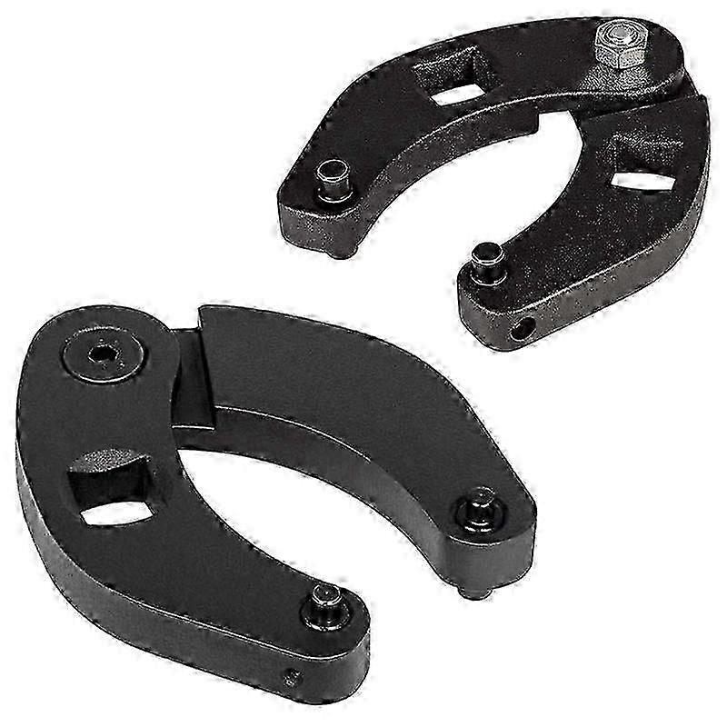 Large & Small Adjustable Gland Nut Spanner Wrench Set for Hydraulic Cylinders 1266 & 7463 (Set of 2) Edition 0704