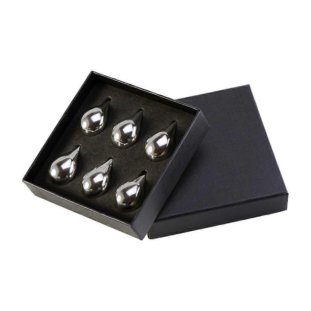 Stainless Ice Cubes, Cooling Stones for Whiskey and Other Spirits