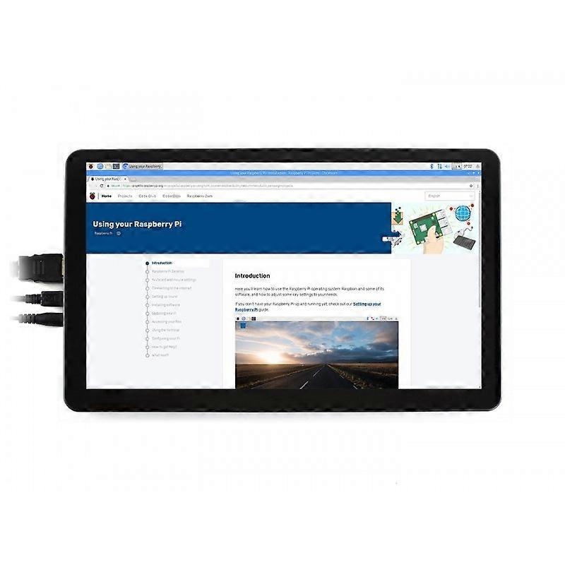 Waveshare 15.6 inch 1920x1080 IPS HDMI LCD Capacitive Touch Screen with Case