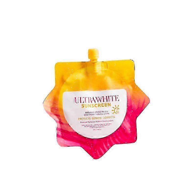 Ultrawhite Airy-Fit Sunscreen SPF50 PA++++ | Travel-Size Face Sunscreen | Moisturizing UVA/UVB Protection for Daily Use | Non-Greasy, No White Cast, W