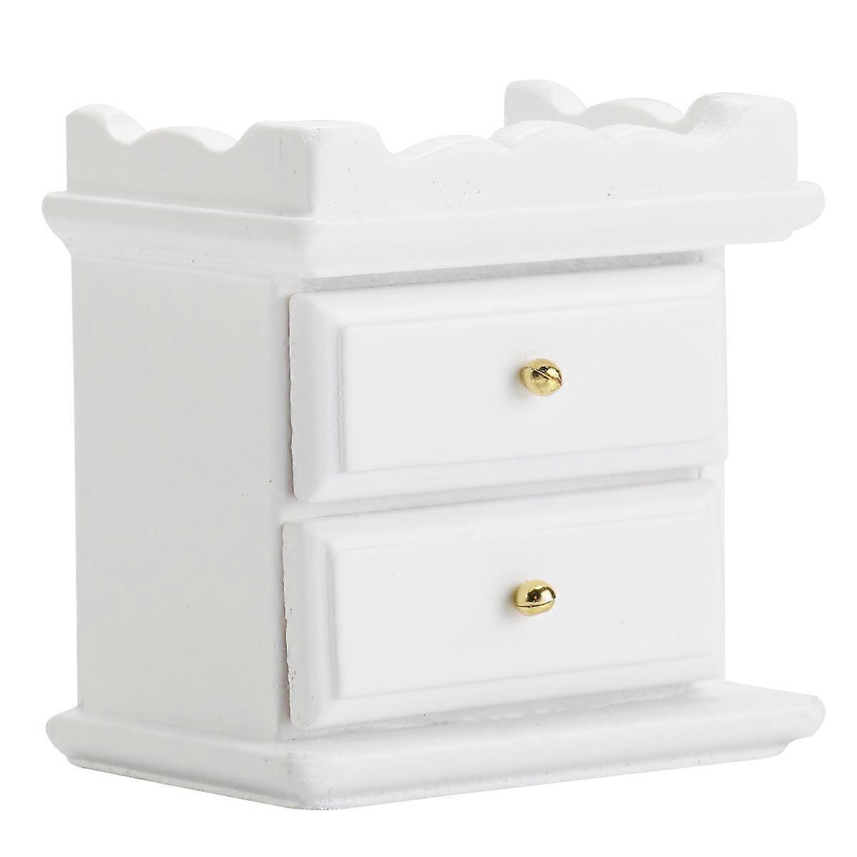 Handcrafted Scale Bedside Table for Mini House Display – Unique Craftsmanship Design