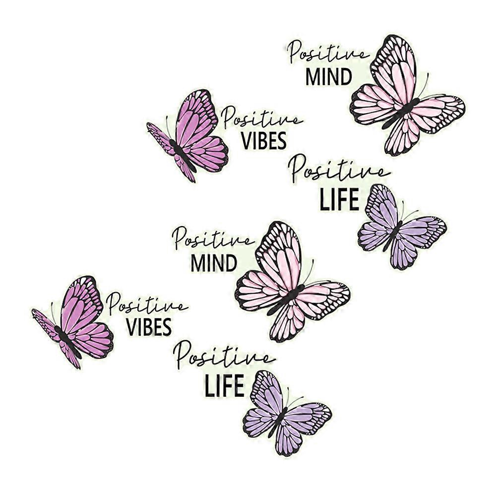 It looks like you're describing a product listing for **glow in the dark wall stickers**, specifically featuring **butterflies**, and intended for