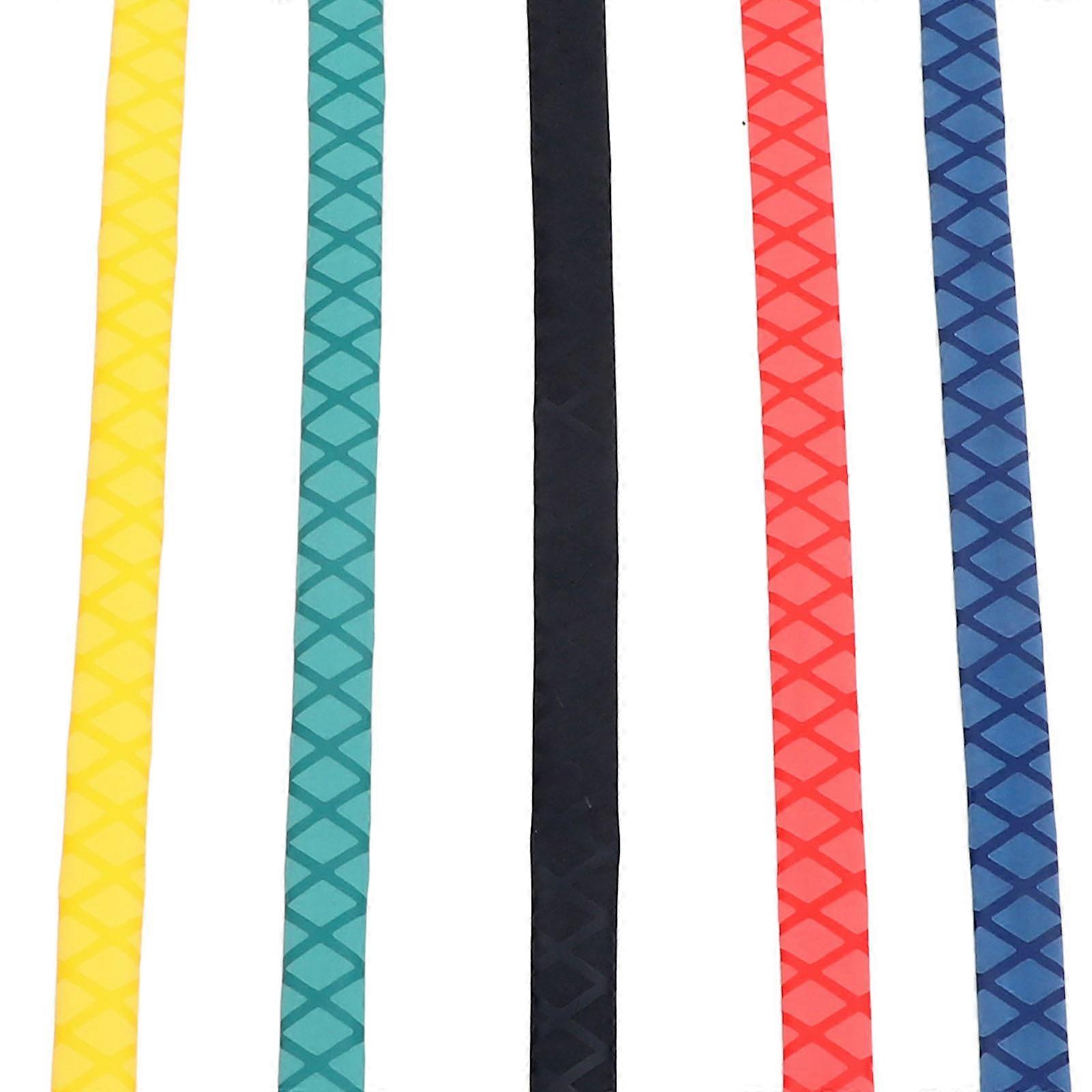 5pcs Heat Shrink Anti Skid Fish Rod Wrap Insulated Sleeve Multi Use Drumstick Wrap
