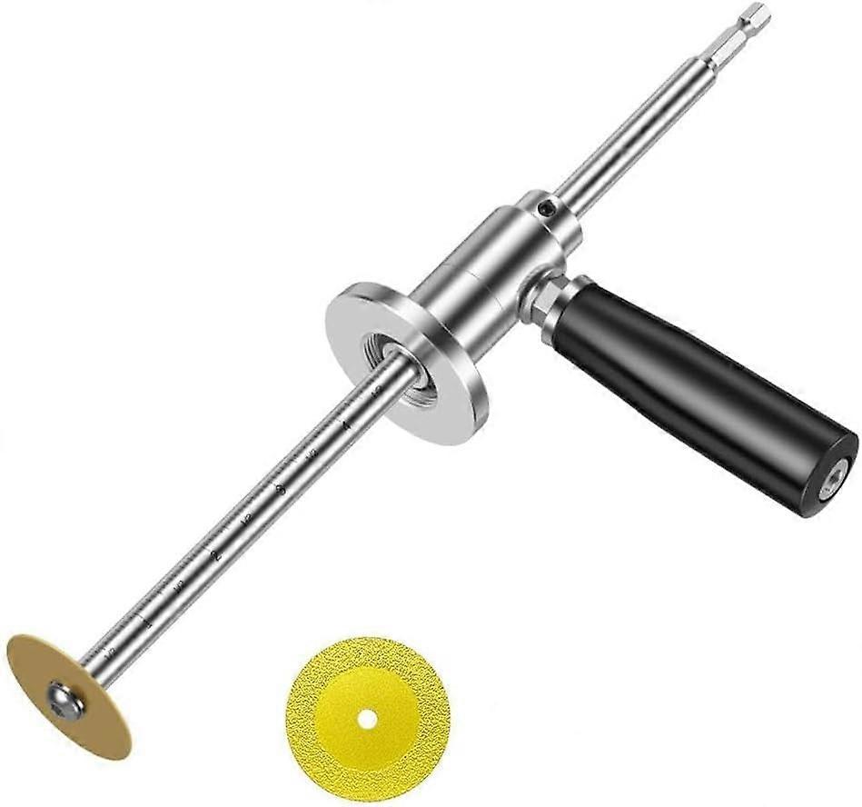 Internal PVC pipe cutter suitable for 1/2 to 8 inches, 17.8 cm adjustable cutting depth