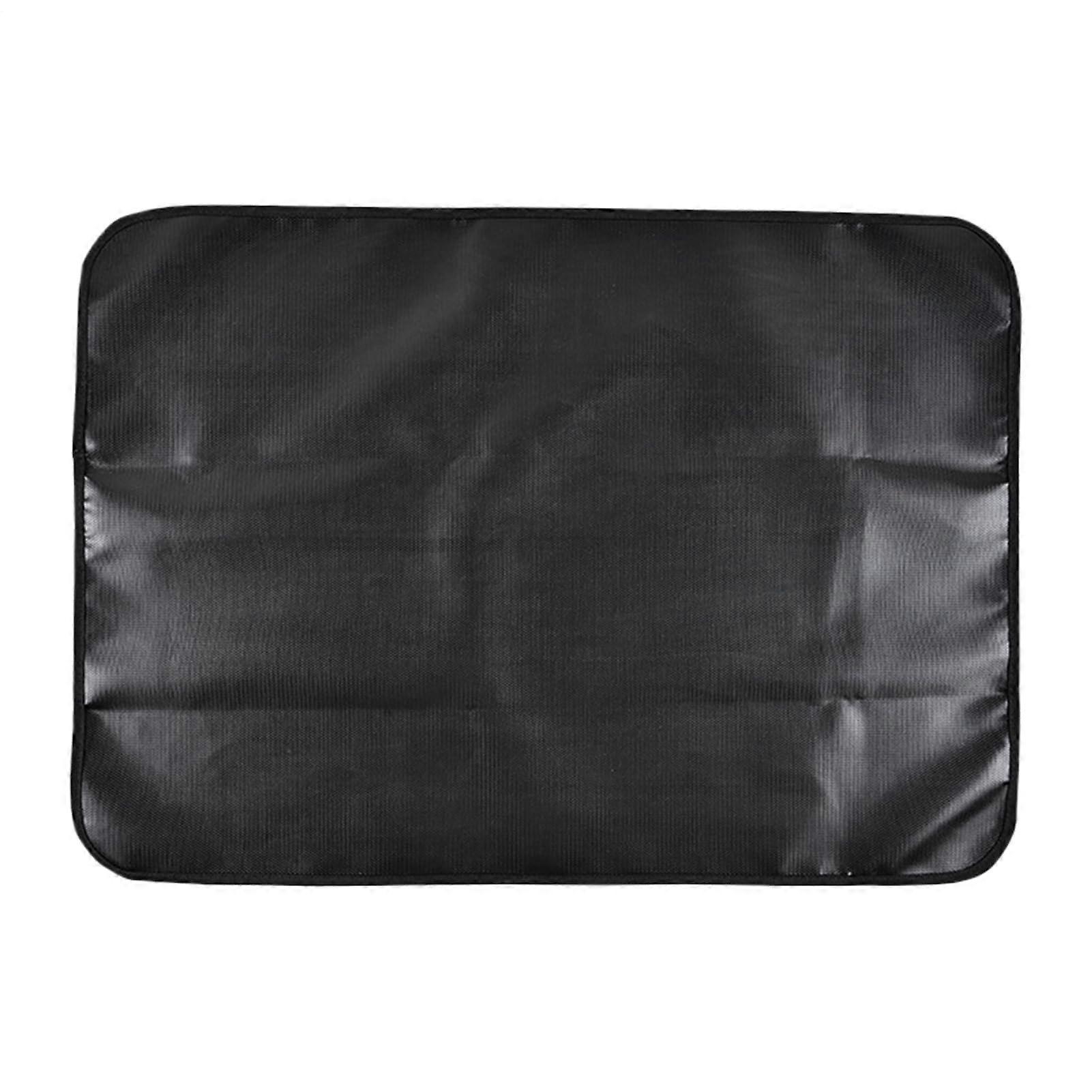 Flame Retardant Grill Mat 36x30 Inches, Double-Sided, Waterproof Deck Protector, Easy To Clean, Outdoor Cooking, Camping