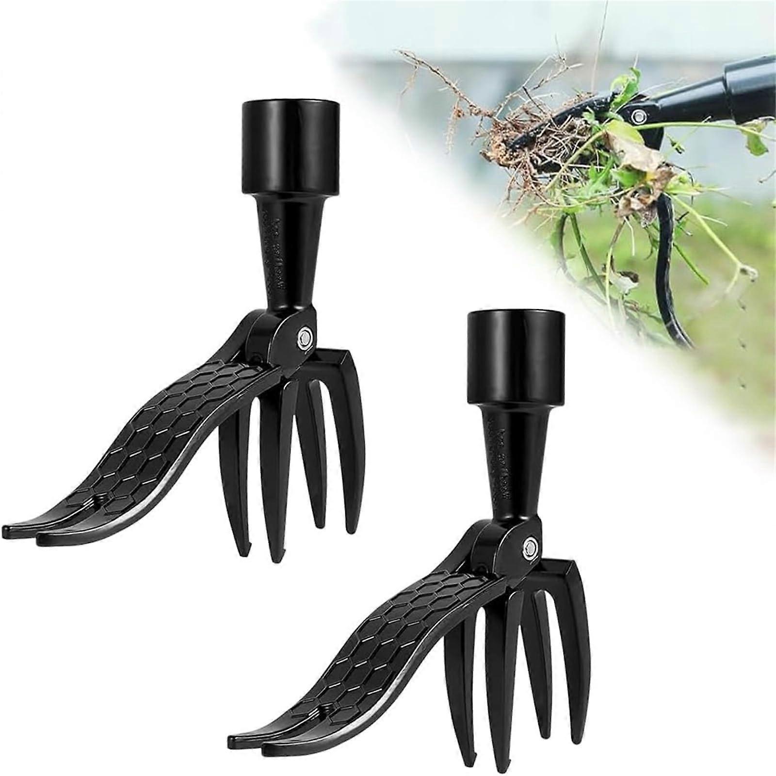 Stand Up Weed Cutter Weed Claw Weed Remover Removable Tool for Weed Removal No Bending Durable Hand Weed Puller Tool for the Garden (2)