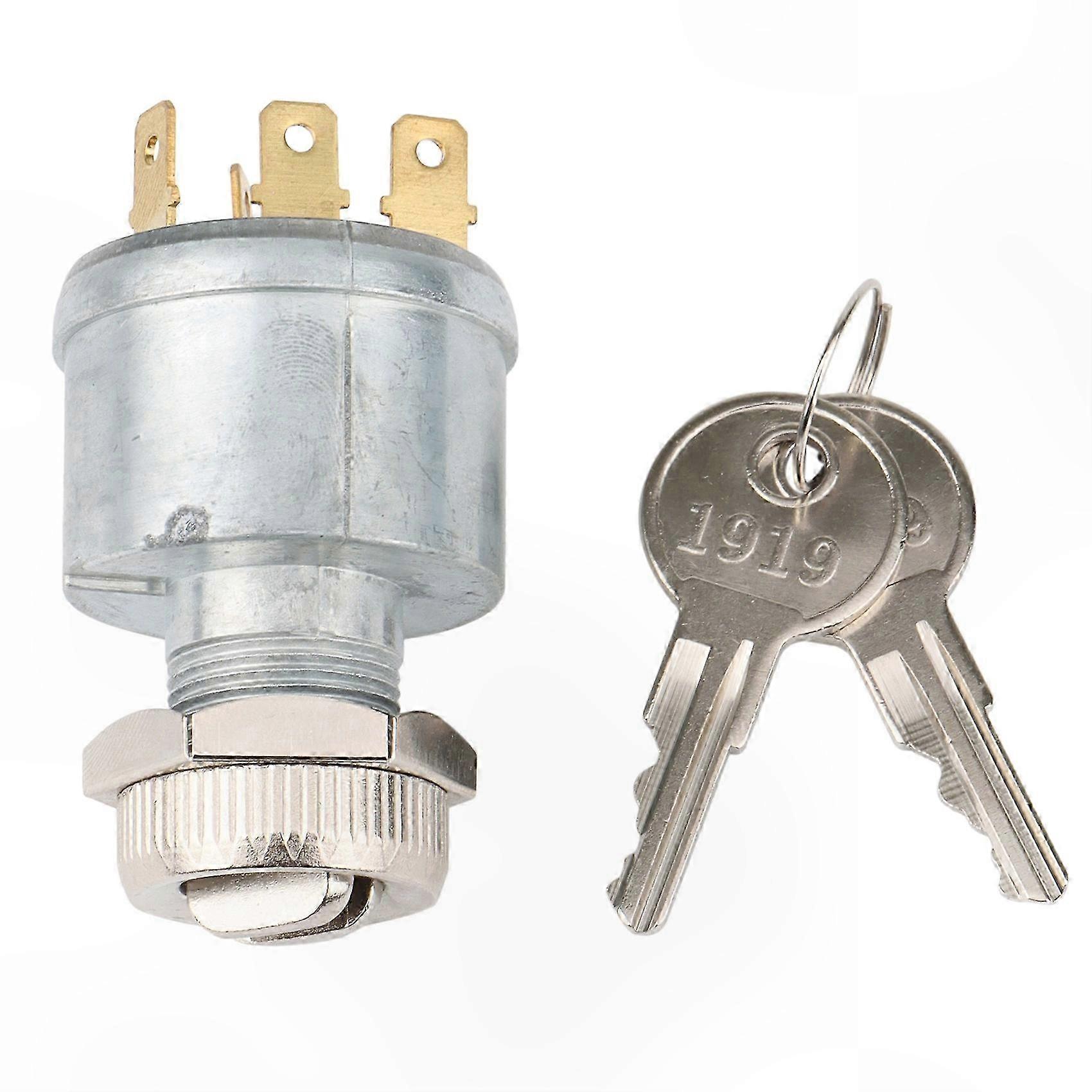 Golf Cart Ignition Switch Key for EZGO TXT 33639-G01, Golf Cart Replacement Accessory Starter Key Switch
