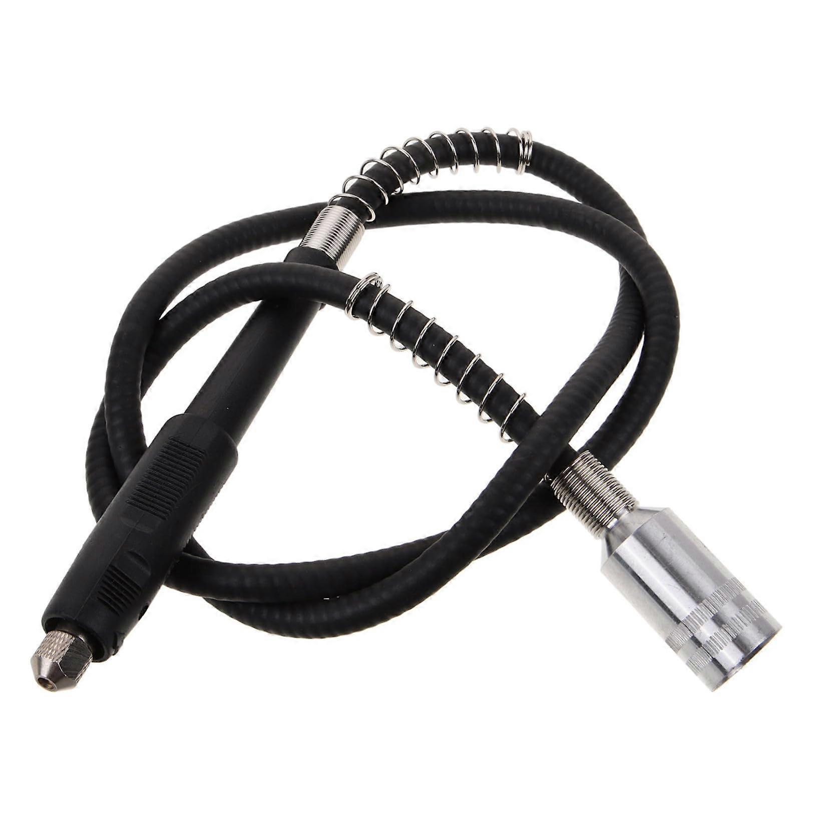 Electric Seam Cleaning Cone Attachment for Rotary Tool - Flexible Shaft Adapter, Plastic, Black, Compatible with Mortising Shaft