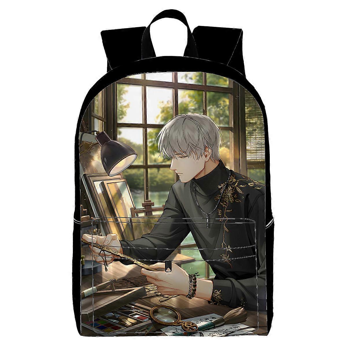 Backpack, with Multiple Organizational Compartments, Fits 15.6 Inch Notebook, for Travel, Teen, Business Work B429