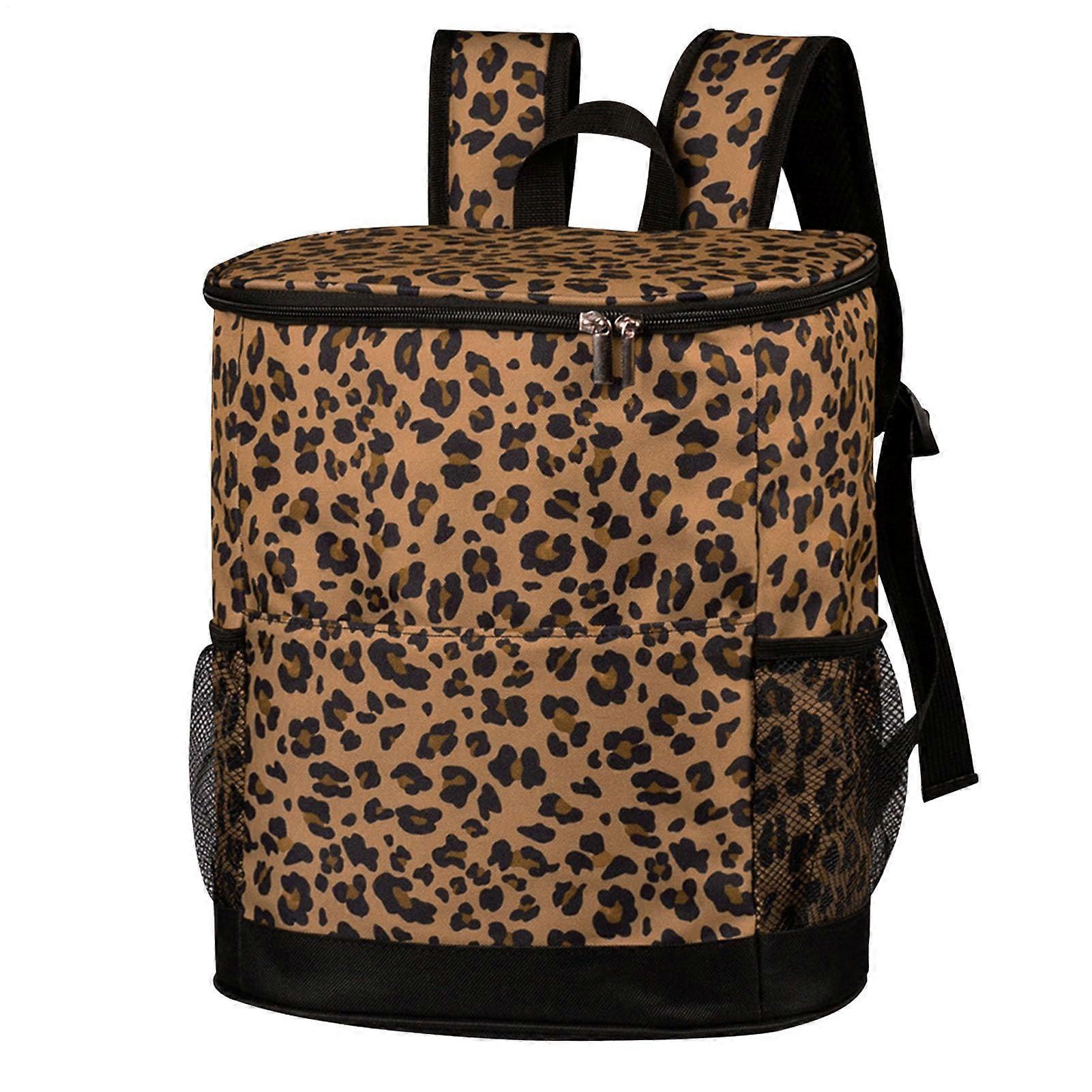 Backpack Insulation Bag - Large Capacity Insulated Cooler for 16 Cans, Leak Proof Lunch Bag for Camping and Hiking