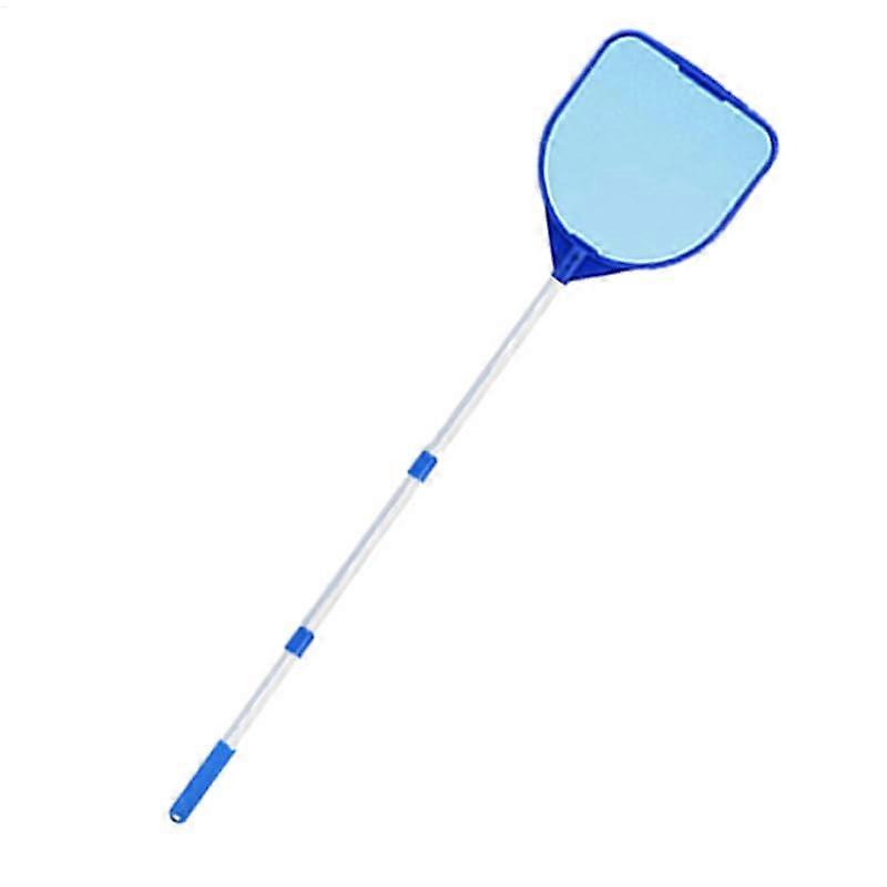 Skimmer Net 60.2 Inch Fishing Landing Net, ABS Aluminum Poles for Cleaning Pool, Garden, Pond