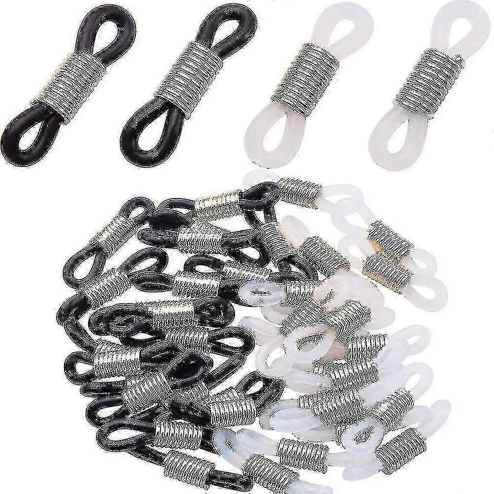 50pcs Holder Chain Glasses Ends Spectacle Chain Strap Loop Ends Of Glass Cord