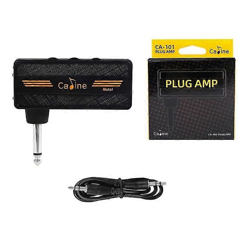 Wireless Guitar Plug Amplifier Headphone Amplifier with Distortion Effect