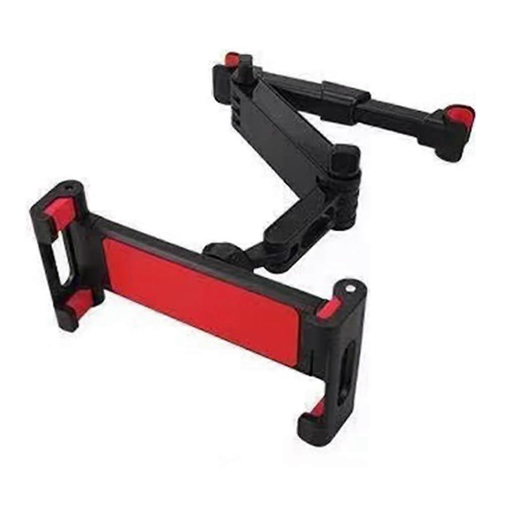 Car Headrest Mount for Tablets - 360° Rotating Adjustable Backseat Holder Compatible with iPad, Samsung, 7-12 Inch Devices