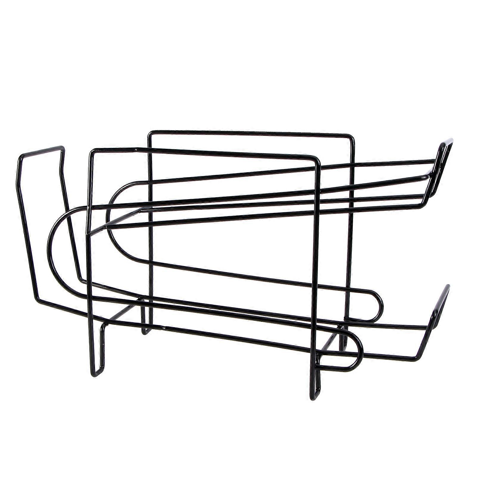 Canning Storage Rack for Beverage Organization 1Pcs Black Iron Holder