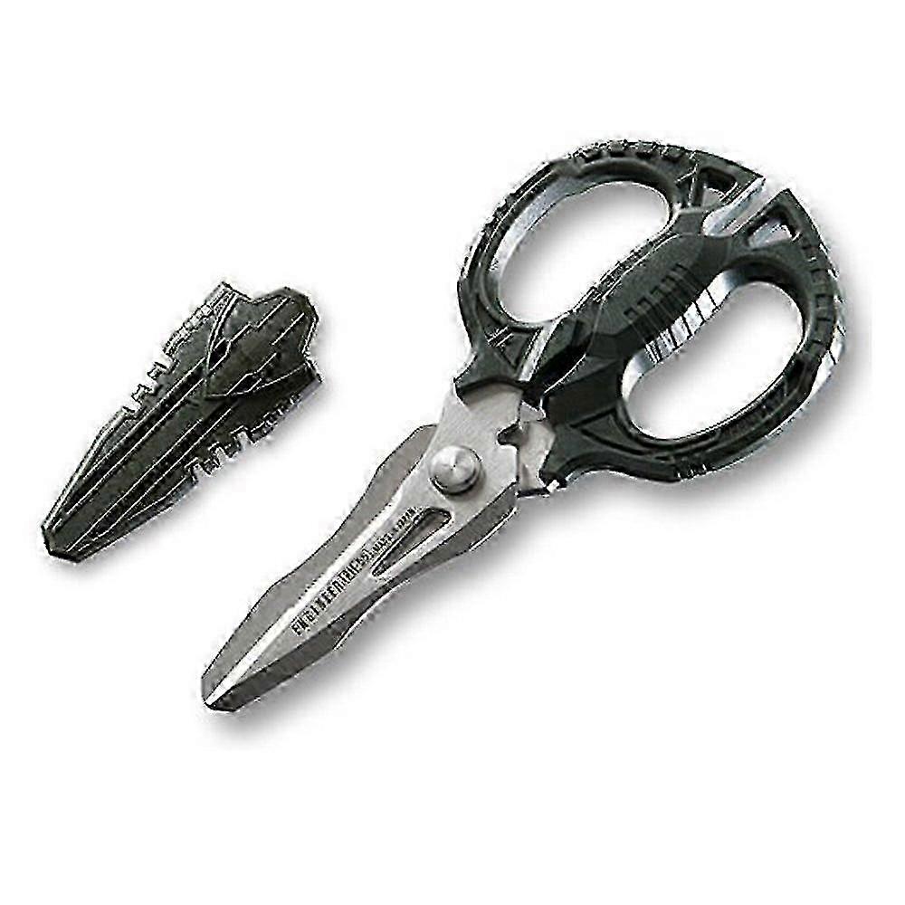 Compact Multi-Purpose Electrician Scissors for Professional Wiring & DIY Crafting