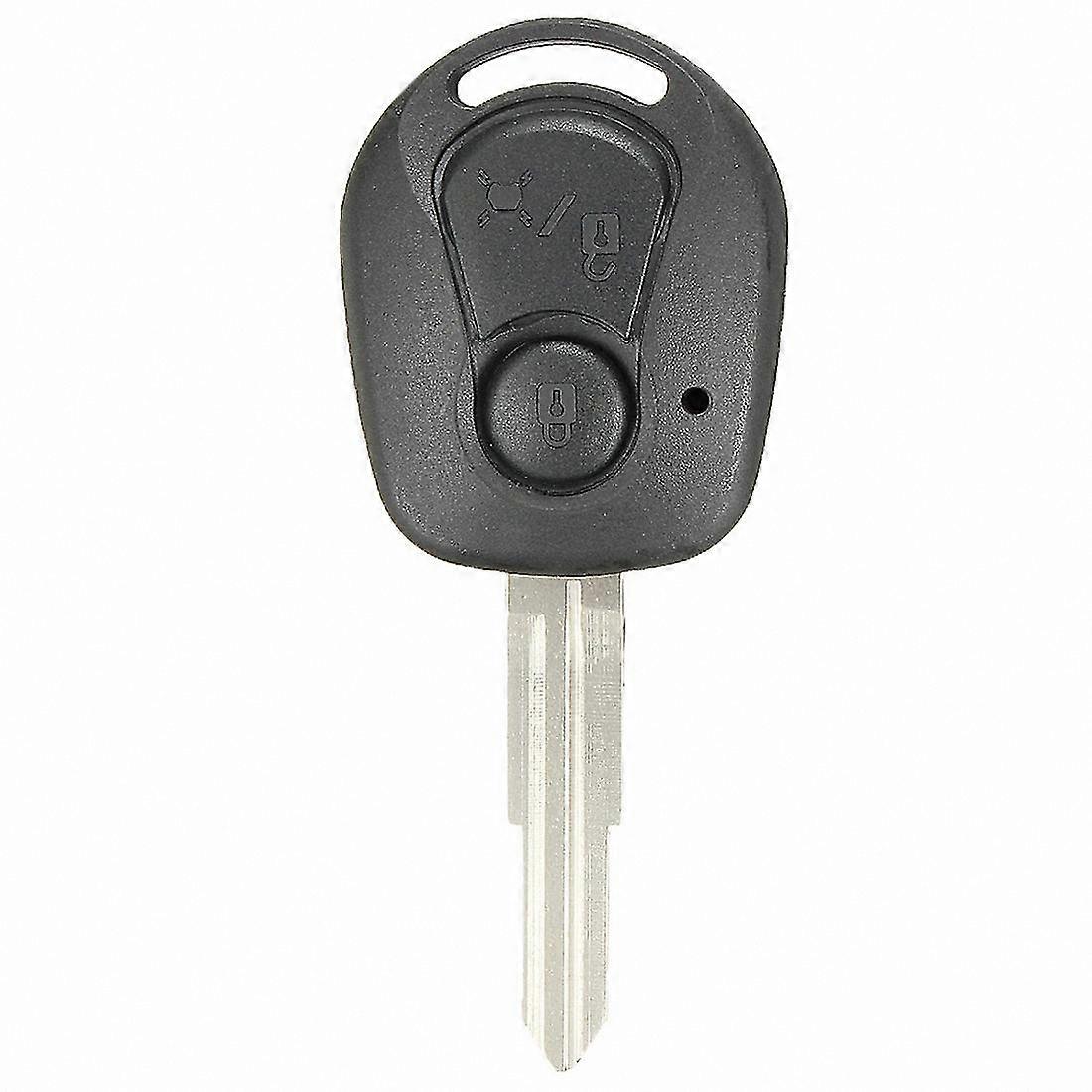 Universal 2-Button Remote Shell for Actyon Kyron Rexton Vehicles