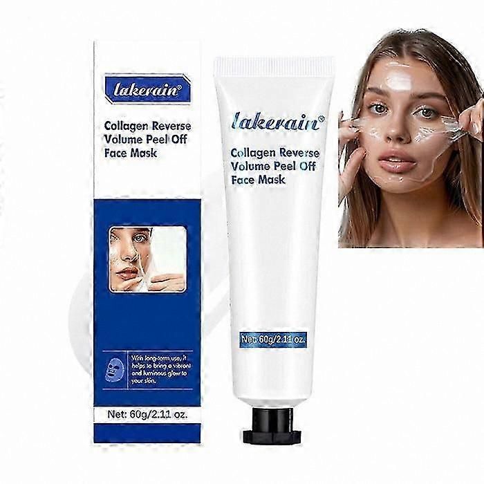 Overnight Firming Mask, Elasticity-Boosting Peel Off Facial Treatment, Collagen-Infused Wrapping Solution