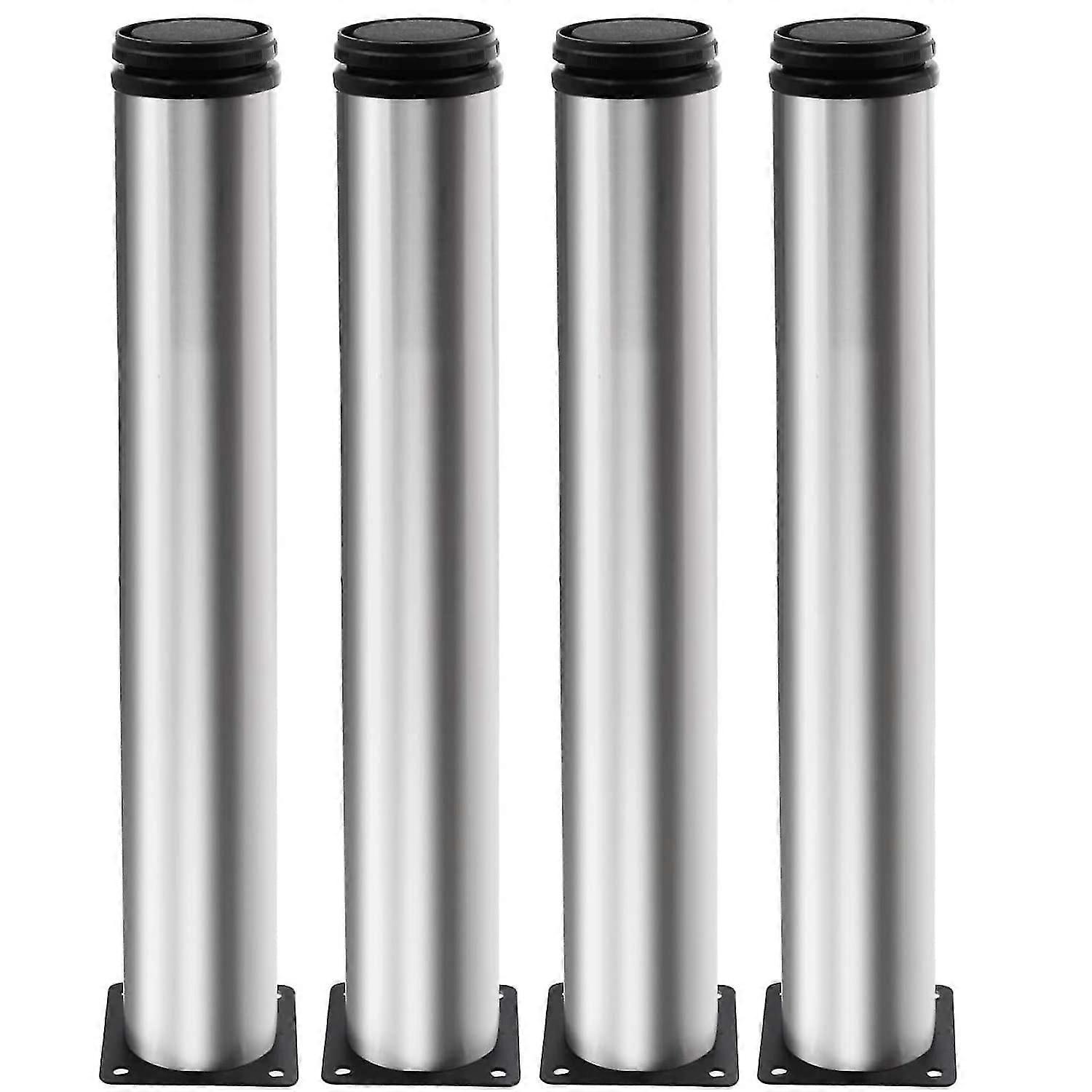 4 أقدام قابلة للتعديل 350 مم ارتفاع أرجل خزانة سميكة ارتفاع 0-15 مم تأتي مع مسامير من الفولاذ المقاوم للصدأ