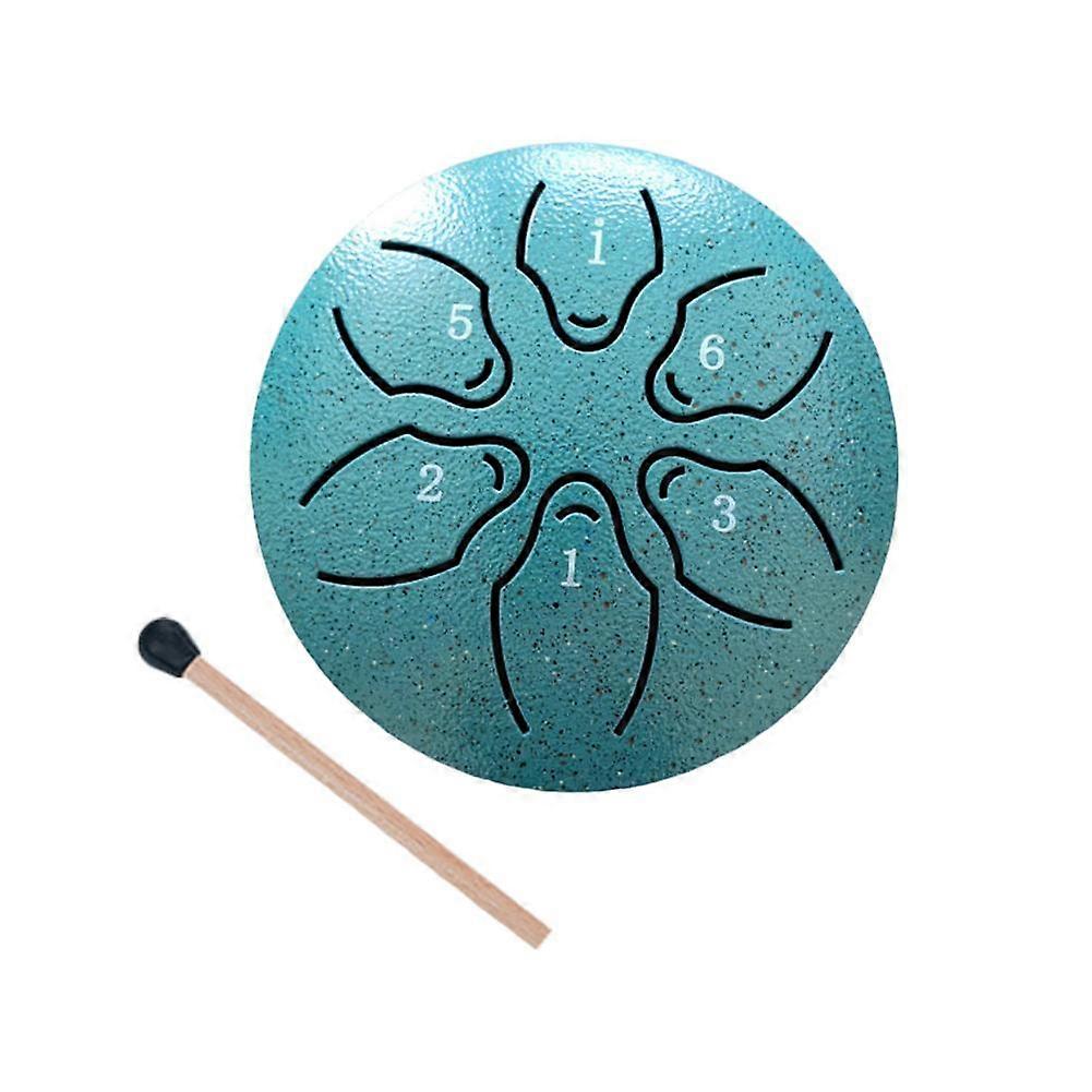 3-inch Steel Tongue Drum - High-Grade Steel, Portable & Easy to Play, Perfect for Music Lovers and Relaxation