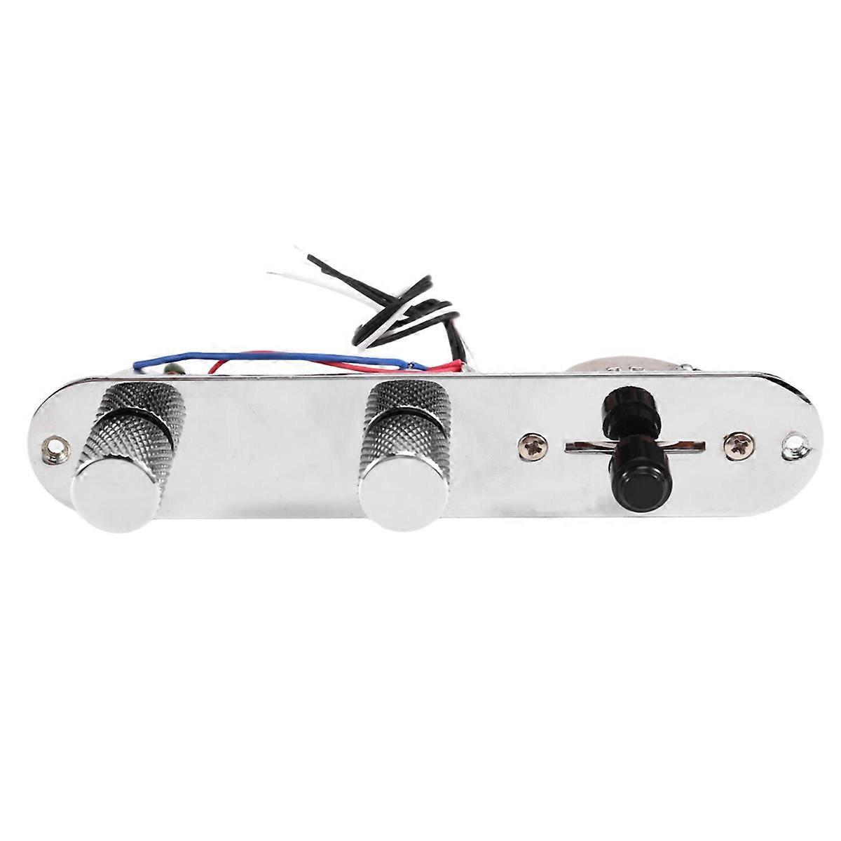 Pre Wired Guitar Control Board for TL Electric Guitar, Spring 3-Way Switch, Copper Shaft 250K Potentiometer
